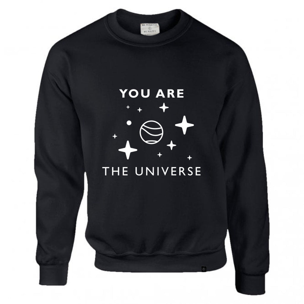 GOTS Organic Cotton Grey Sweatshirt | Vegan | Crew Neck | Spiritual | Plant Based | Ethical | Sustainable