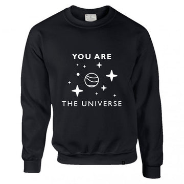 GOTS Organic Cotton Grey Sweatshirt | Vegan | Crew Neck | Spiritual | Plant Based | Ethical | Sustainable